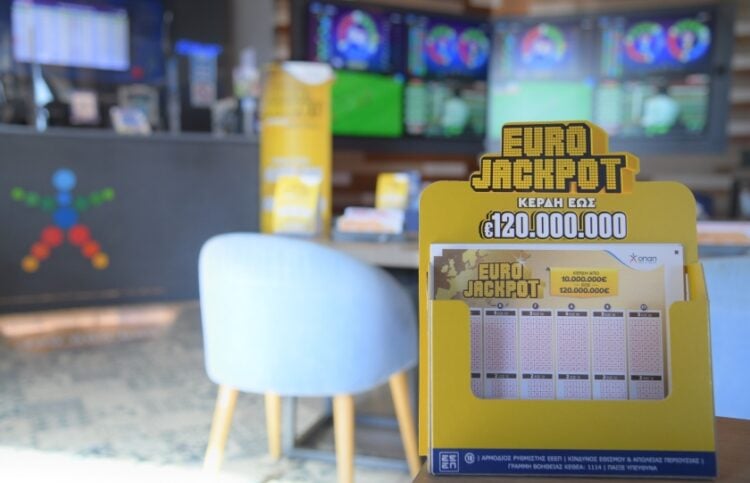 Οι κληρώσεις του Eurojackpot πραγματοποιούνται κάθε Τρίτη και Παρασκευή (φωτ.: ΟΠΑΠ)