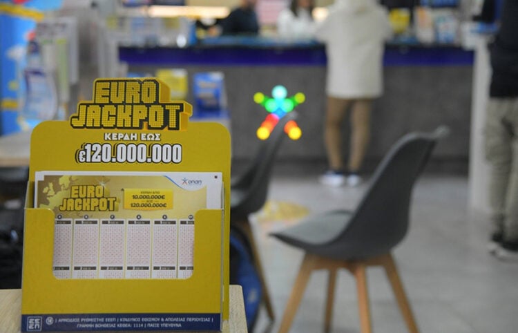 Το δελτίο του  Eurojackpot (φωτ.: ΟΠΑΠ)