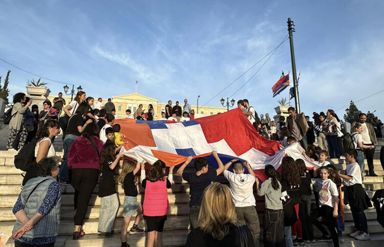 (Φωτ.: facebook / Αρμενική Εθνική Επιτροπή Ελλάδος - Armenian National Committee of Greece)