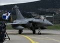 Αεροσκάφος Rafale στην 114 Πτέρυγα Μάχης στην Τανάγρα (φωτ.: EUROKINISSI/Μιχάλης Καραγιάννης)