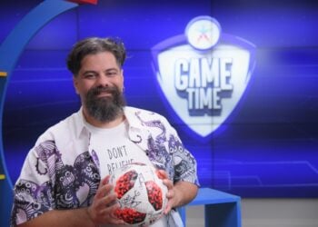 Ο Θανάσης Πασσάς στο ΟΠΑΠ Game Time (Πηγή φωτ.: ΟΠΑΠ)