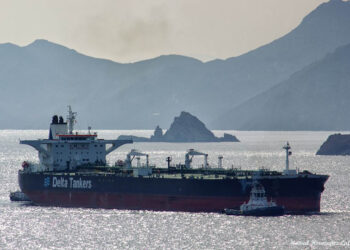 Tο δεξαμενόπλοιο «Sounion» ανήκει στην Delta Tankers του εφοπλιστή Διαμαντή Διαμαντίδη (φωτ.: shipspotting.com / Manuel Hernandez Lafuente)