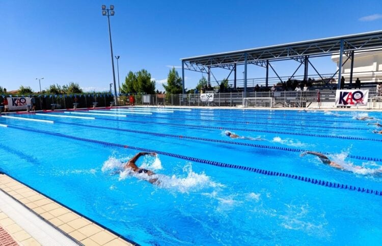 Στιγμιότυπο από τον αγώνα (φωτ.: Δήμος Ωραιοκάστρου)