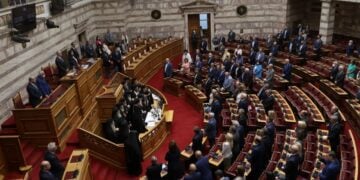 Φωτογραφία αρχείου από αγιασμό στη Βουλή για την έναρξη της νέας κοινοβουλευτικής περιόδου (Πηγή: Ιερά Σύνοδος/Χρήστος Μπόνης)