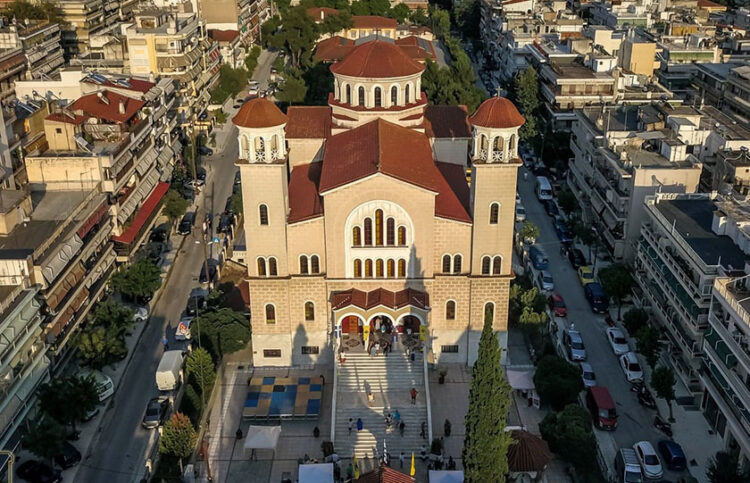 Ο ναός της Αγίας Μαρίνας στην Άνω Τούμπα (φωτ.: facebook / inagmarinis)