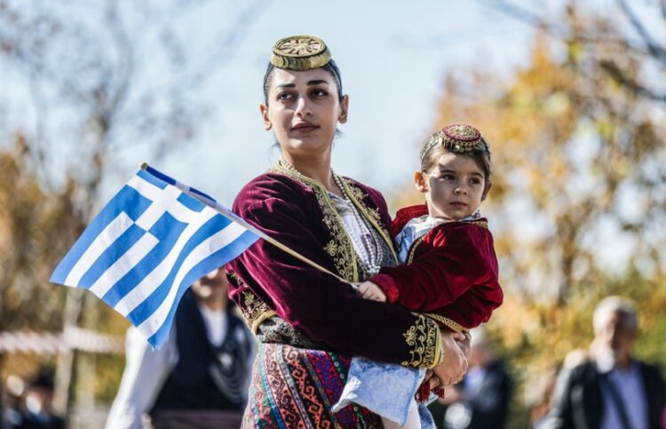 Στιγμιότυπο από την παρέλαση της Θεσσαλονίκης (φωτ.: Προεδρία της Δημοκρατίας/Θοδωρής Μανωλόπουλος)