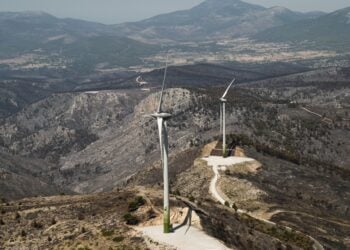 Ανεμογεννήτριες στο βουνό Κιθαιρώνας, στη Βοιωτία (φωτ. αρχείου: Μιχάλης Καραγιάννης)