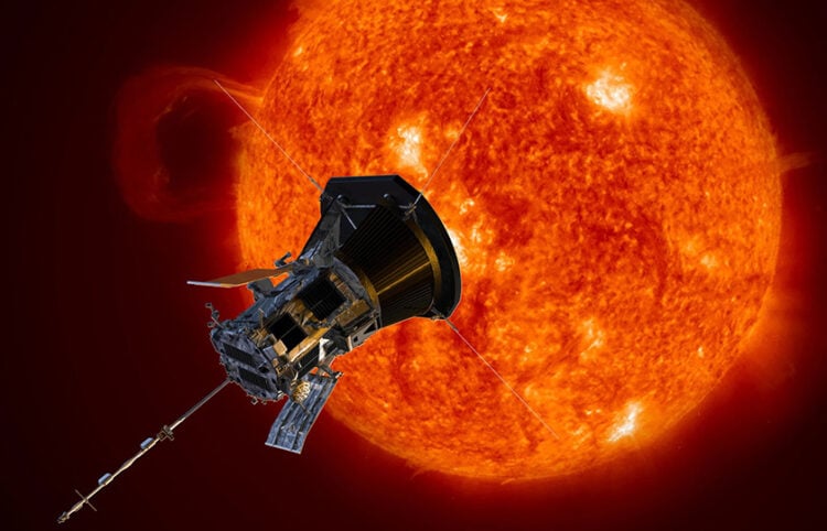 Το Parker Solar Probe (πηγή: NASA / Johns Hopkins / Steve Gribben)