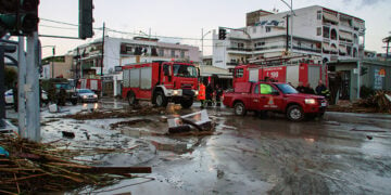 Καταστροφές στη Ρόδο από την κακοκαιρία «Bora»
(φωτ.: EUROKINISSI / Αργύρης Μαντίκος)