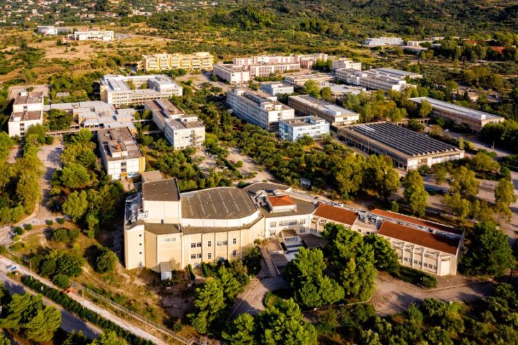 Αεροφωτογραφία του Πανεπιστημίου Πατρών (φωτ.: upatras.gr)