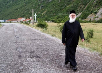 O Αναστάσιος στην Κλεισούρα της Β. Ηπείρου, το 2010 (φωτ. αρχείου: EUROKINISSI)