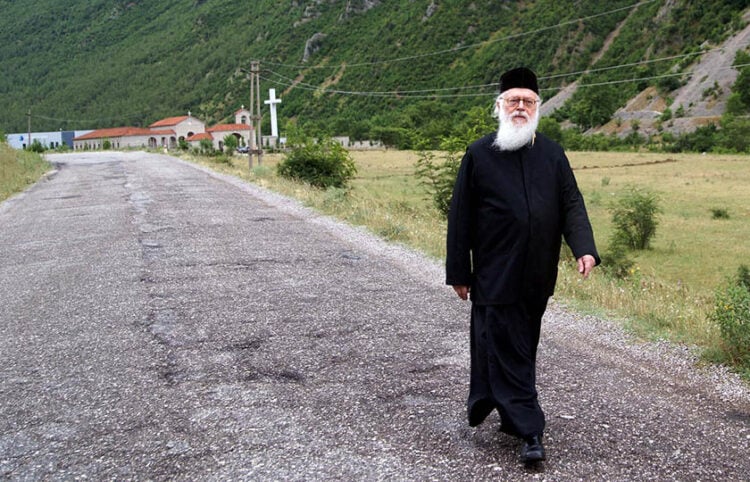 O Αναστάσιος στην Κλεισούρα της Β. Ηπείρου, το 2010 (φωτ. αρχείου: EUROKINISSI)