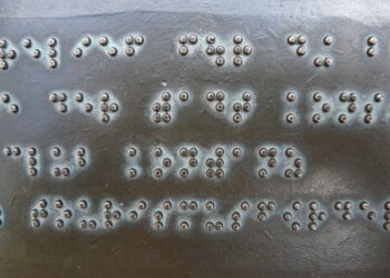 Η γραφή Braille (φωτ.: pixabay.com/el/users/hans-2/)