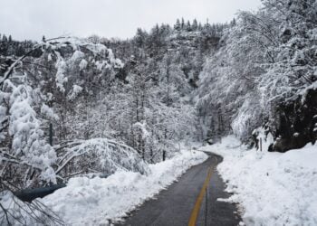 Χιόνια στον Κίσσαβο (φωτ.: EUROKINISSI)