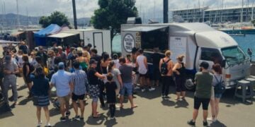 Greek food Trucks στη Νέα Ζηλανδία (φωτ.: Σοφία Κασουλίδη)