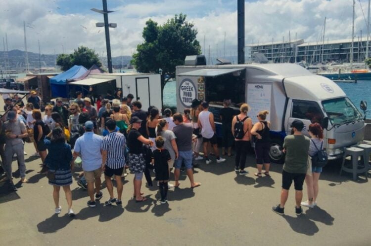 Greek food Trucks στη Νέα Ζηλανδία (φωτ.: Σοφία Κασουλίδη)